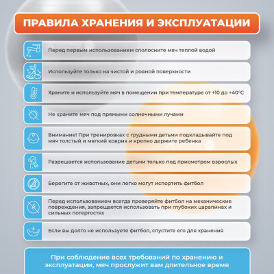 Фитбол 65 см с насосом, зеленый
